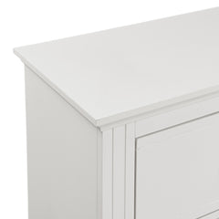 Kona 1-Drawer Nightstand in White