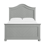 Kona Full Panel Bed in Grey