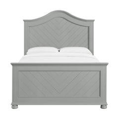Kona Full Panel Bed in Grey