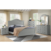 Kona King Panel Bed in Grey