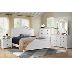 Kona King Panel 5PC Bedroom Set in White