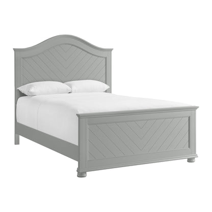Kona Queen Panel 5PC Bedroom Set in Grey
