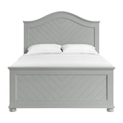 Kona Queen Panel Bed in Grey