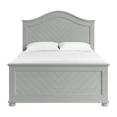 Kona Queen Panel Bed in Grey