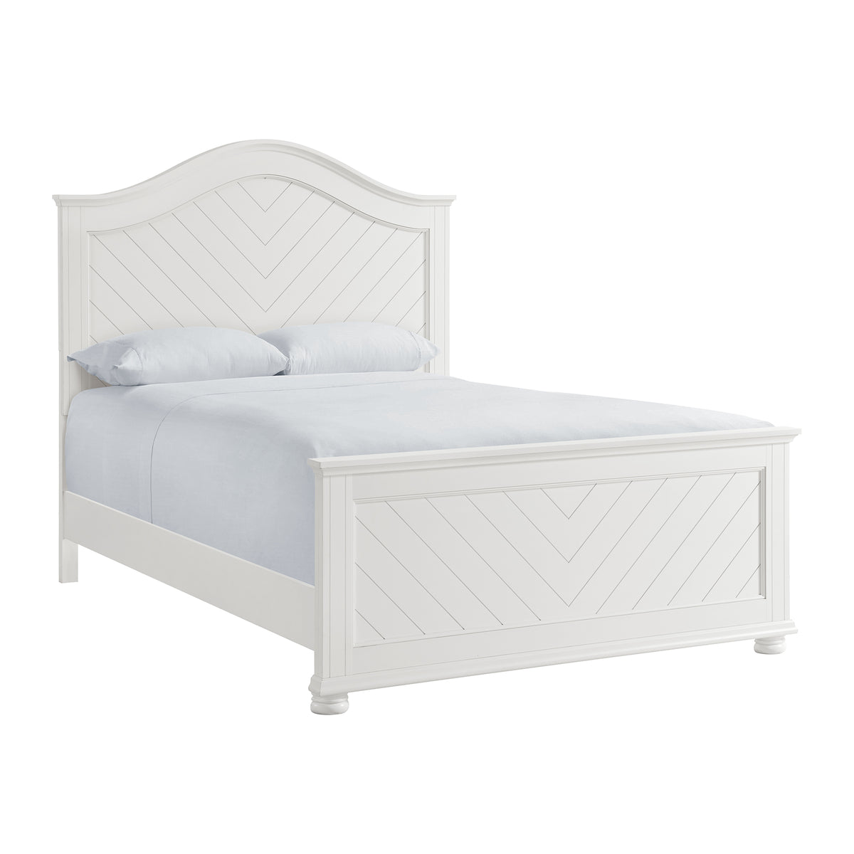 Kona Full Panel 3Pc Bedroom Set In White