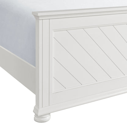 Kona Twin 3PC Bedroom Set with 2 Nightstands in White