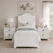 Kona Twin 3PC Bedroom Set with 2 Nightstands in White