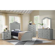 Kona Twin Panel 5PC Bedroom Set in Grey