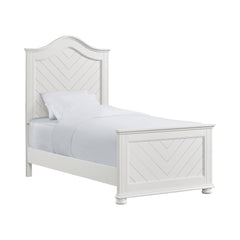 Kona Twin 3PC Bedroom Set with 2 Nightstands in White
