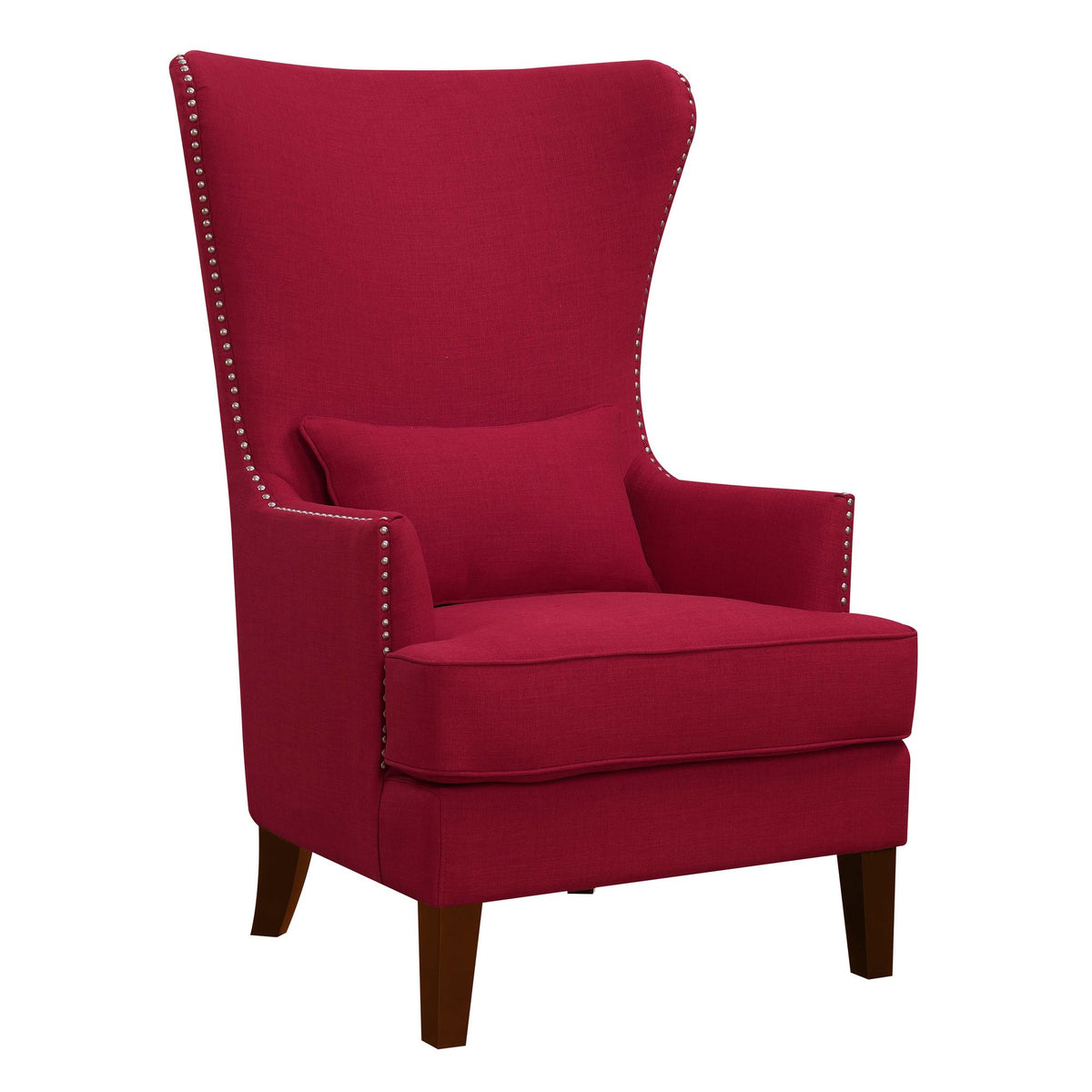 Kori 724 Chair W/Chrome Nails Heirloom Berry