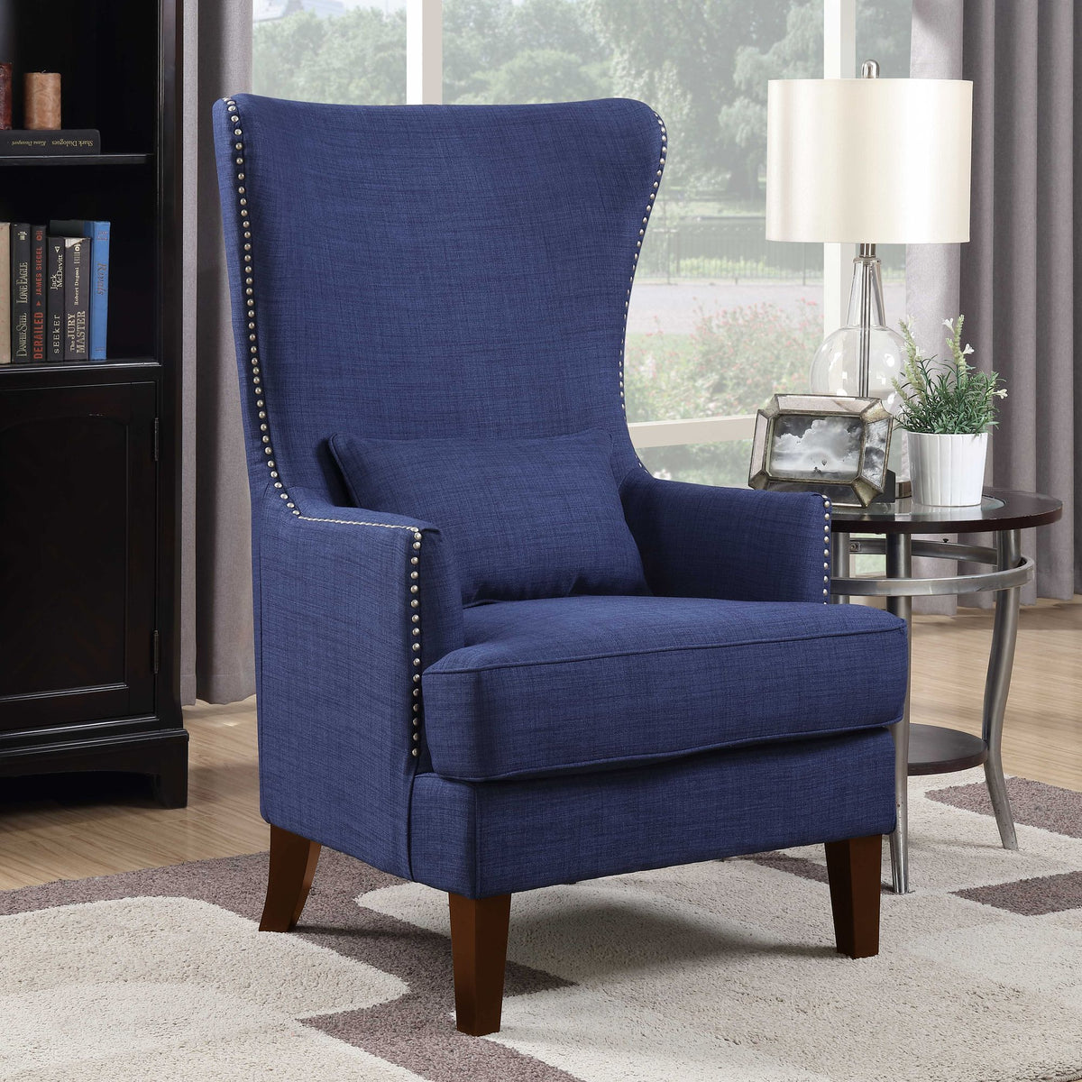 Kori 724 Chair W/Chrome Nails Heirloom Blue