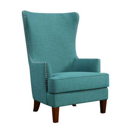 Kori 724 Chair W/Chrome Nails Heirloom Aqua/Teal (ISTA 3)