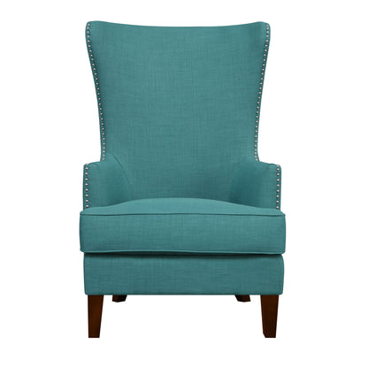 Kori 724 Chair W/Chrome Nails Heirloom Aqua/Teal (ISTA 3)