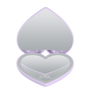 Kuromi™ “Lovely Ribbon” LED Heart Compact Mirror