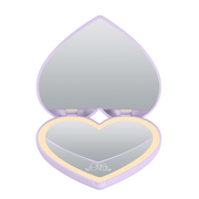 Kuromi™ “Lovely Ribbon” LED Heart Compact Mirror