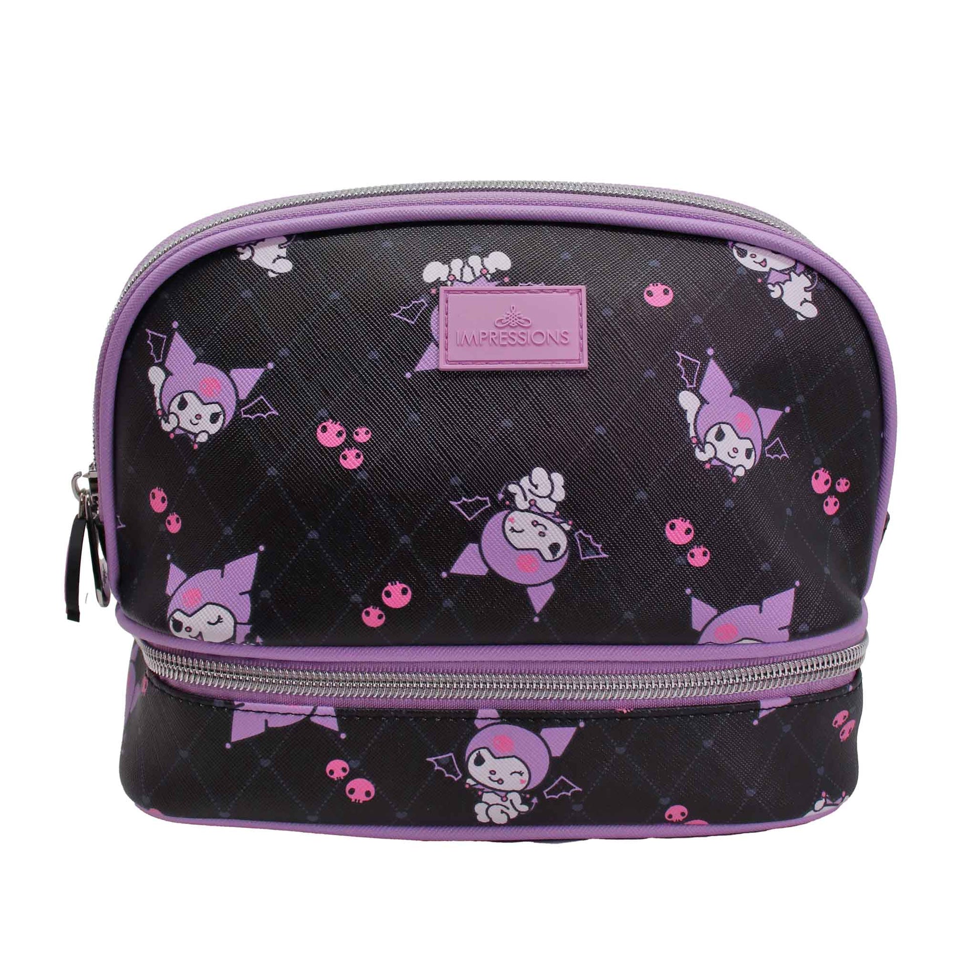Kuromi™ Double Layer Makeup Bag