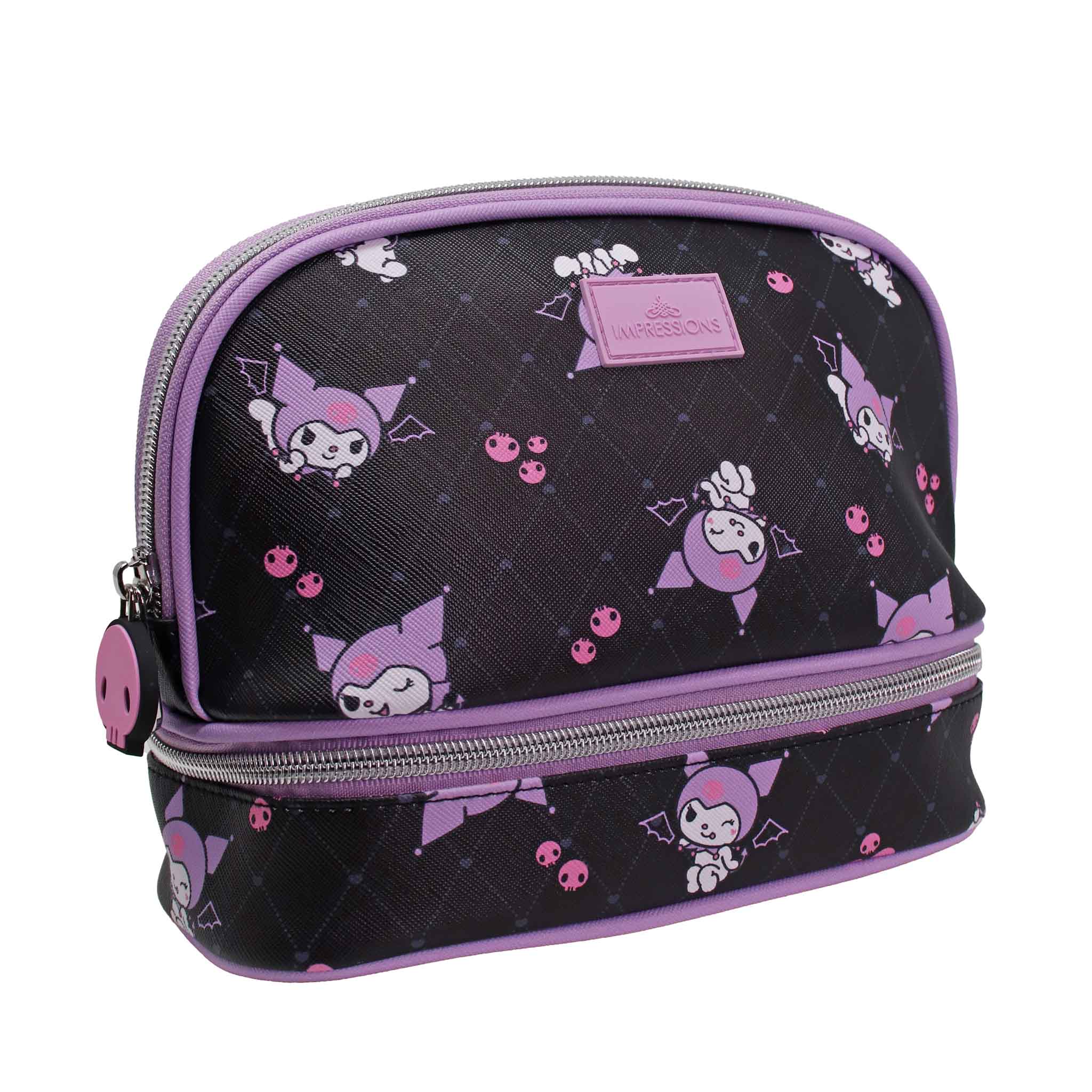 Kuromi™ Double Layer Makeup Bag