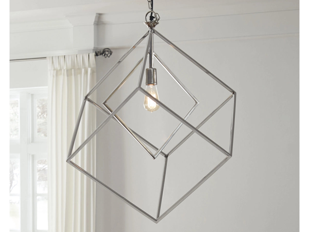 Geometric Cage Pendant Light