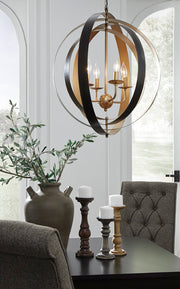 Sphere Cage Pendant Chandelier