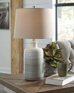 Marnina Ceramic Table Lamp (Set of 2)