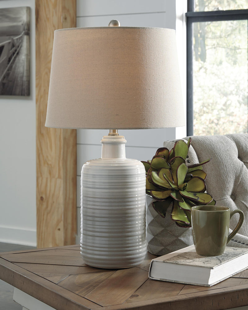 Marnina Ceramic Table Lamp (Set of 2)