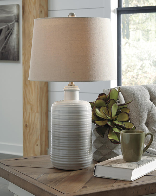 Marnina Ceramic Table Lamp (Set of 2)