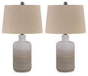 Marnina Ceramic Table Lamp (2/CN)