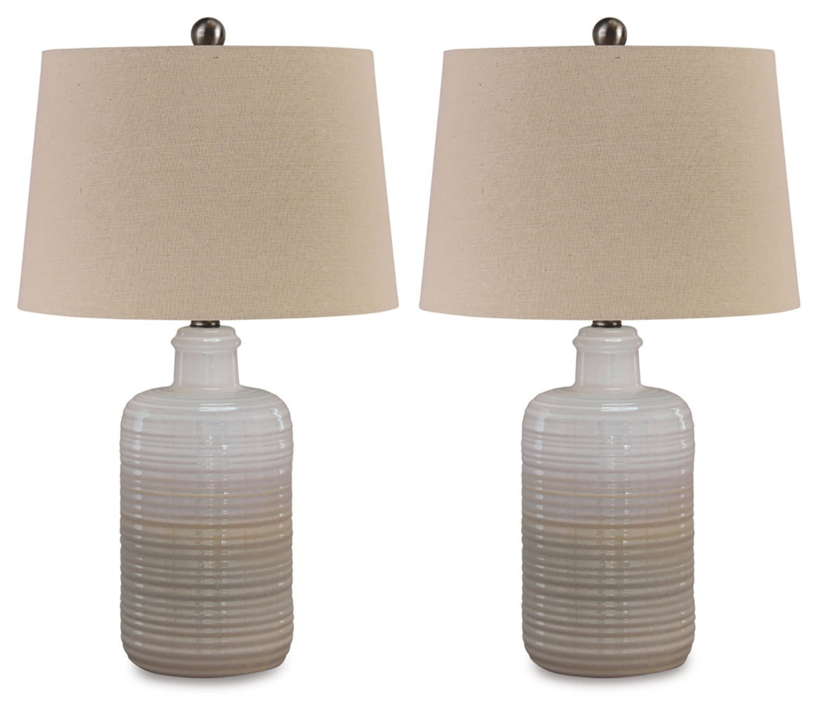 Marnina Ceramic Table Lamp (2/CN)