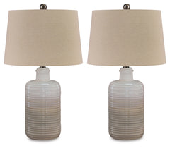 Marnina Ceramic Table Lamp (2/CN)