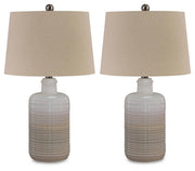 Marnina Ceramic Table Lamp (Set of 2)