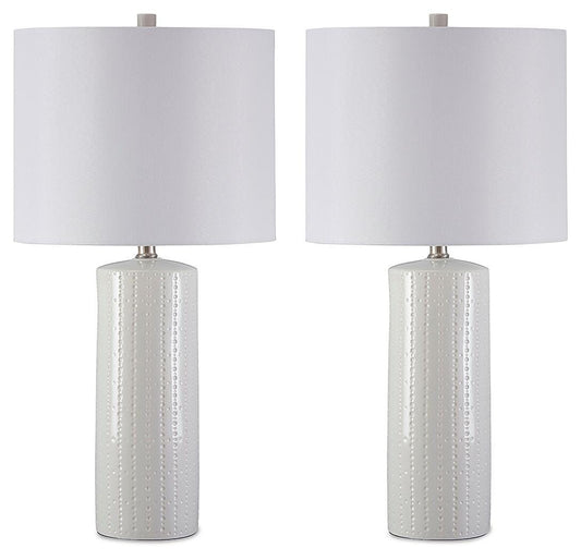 Steuben Ceramic Table Lamp (Set of 2)