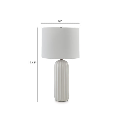 Clarkland Ceramic Table Lamp (Set of 2)