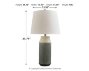 Afener Ceramic Table Lamp (Set of 2)