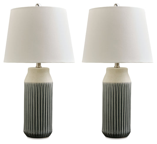 Afener Ceramic Table Lamp (2/CN)