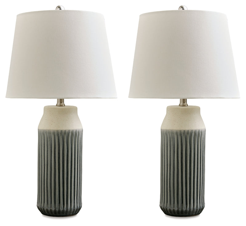 Afener Ceramic Table Lamp (Set of 2)