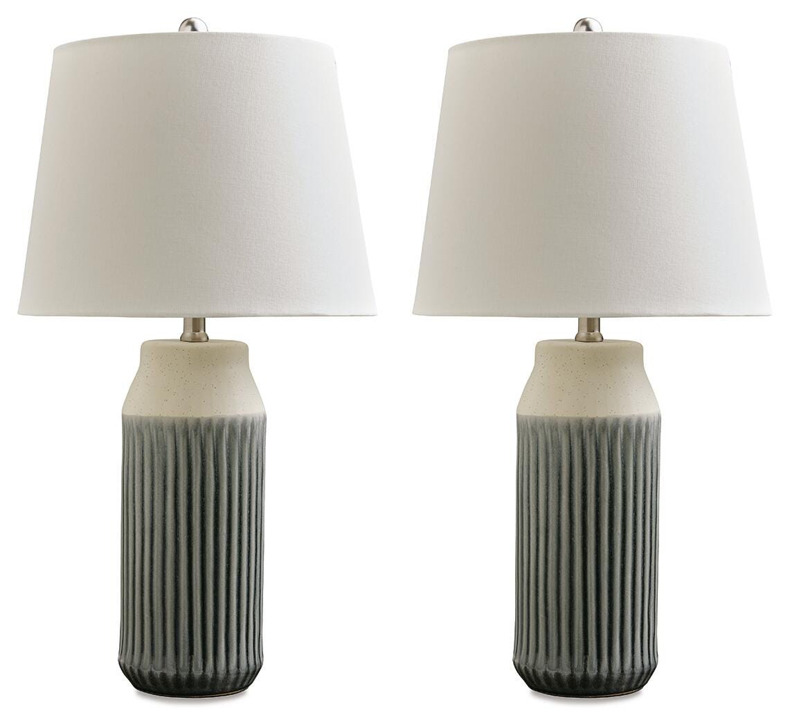 Afener Ceramic Table Lamp (Set of 2)