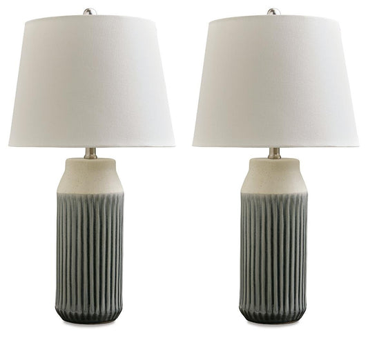 Afener Ceramic Table Lamp (Set of 2)