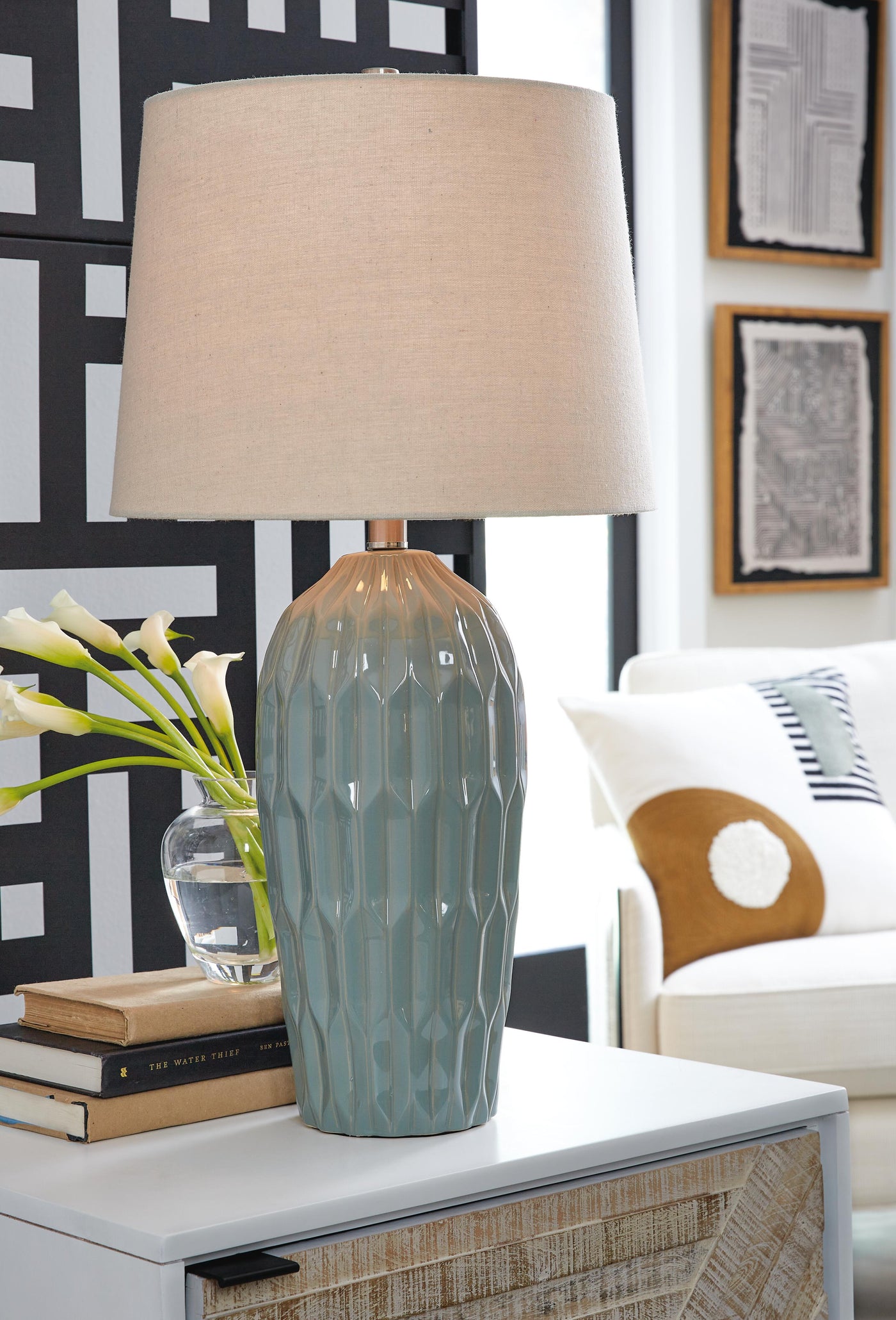 Hadbury Ceramic Table Lamp (Set of 2)