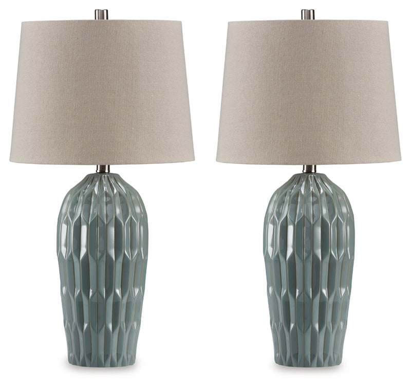 Hadbury Ceramic Table Lamp (Set of 2)