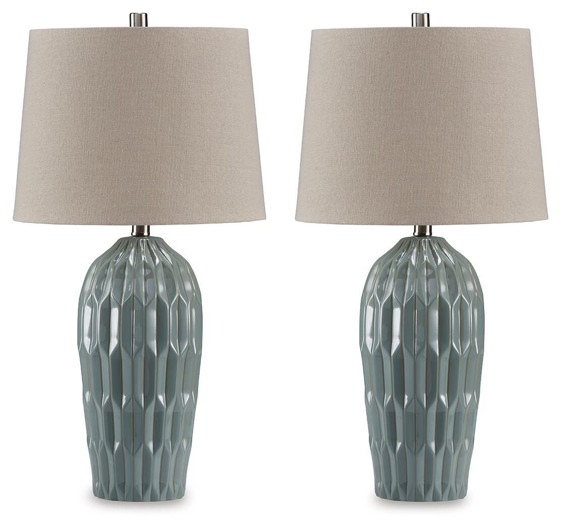 Hadbury Ceramic Table Lamp (Set of 2)