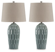 Hadbury Ceramic Table Lamp (Set of 2)