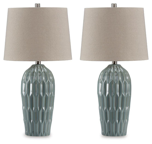 Hadbury Ceramic Table Lamp (Set of 2)