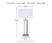 Aniela Metal Table Lamp (Set of 2)