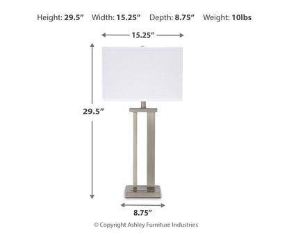Aniela Metal Table Lamp (2/CN)
