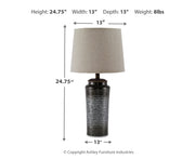 Norbert Metal Table Lamp (Set of 2)