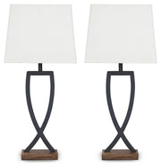 Makara Metal Table Lamp (Set of 2)