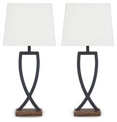 Makara Metal Table Lamp (Set of 2)
