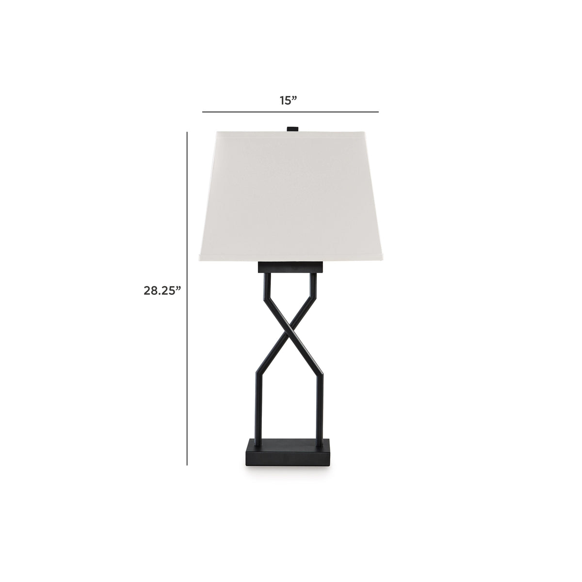 Brookthrone Metal Table Lamp (Set of 2)