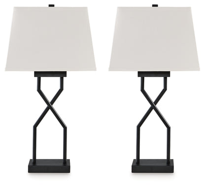 Brookthrone Metal Table Lamp (2/CN)