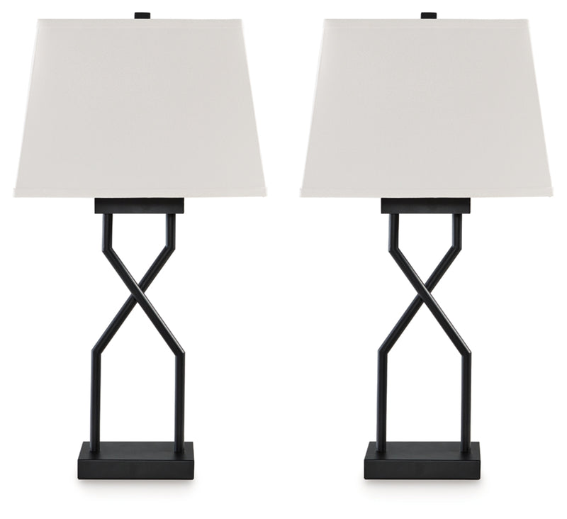 Brookthrone Metal Table Lamp (Set of 2)